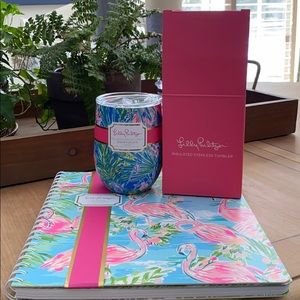 Lilly Notebook&Tumbler Bundle WITH Lilly Tote!